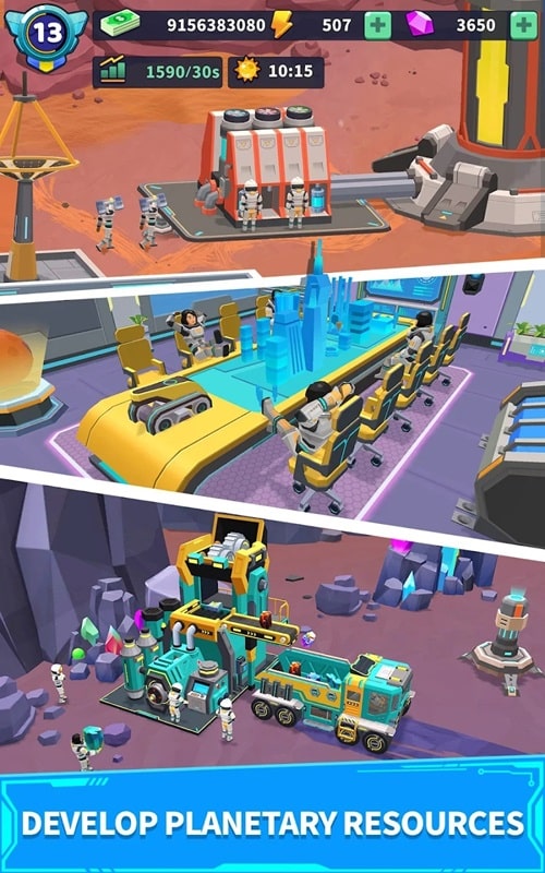 Idle Survivor Space Odyssey APK - screenshot 3