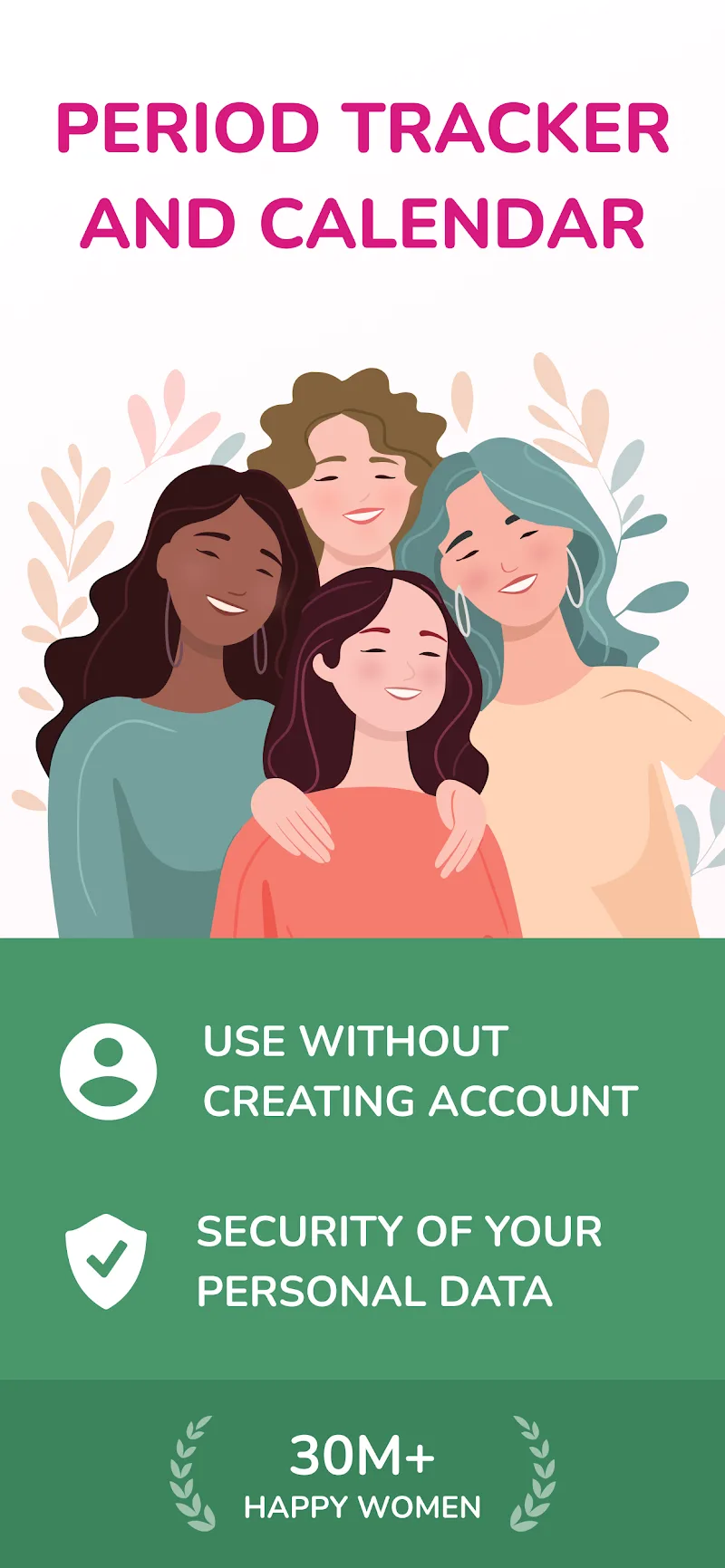 Period Tracker and Calendar - screenshot 1