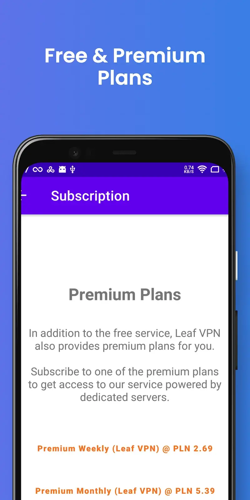 Leaf VPN - screenshot 3