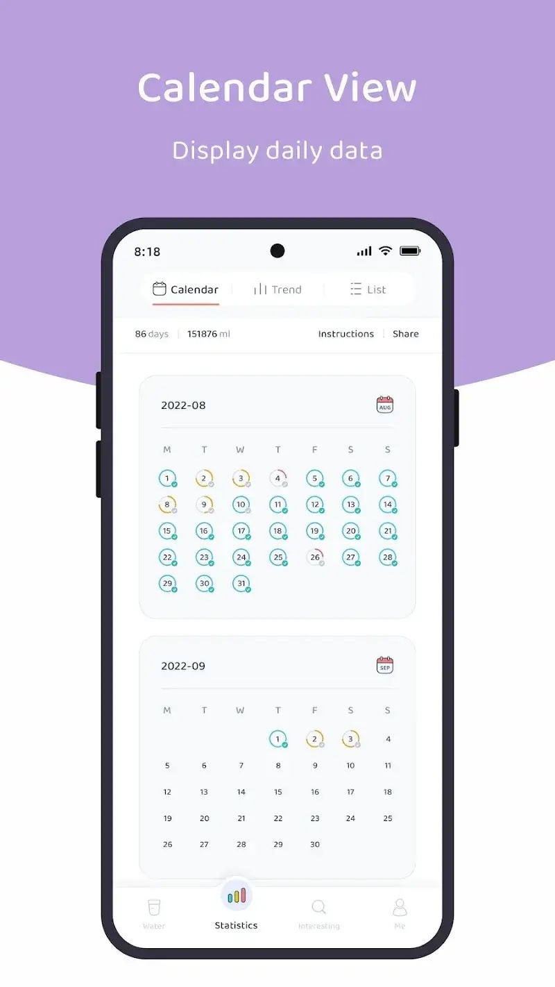 Lemonlet Water Tracker - screenshot 5