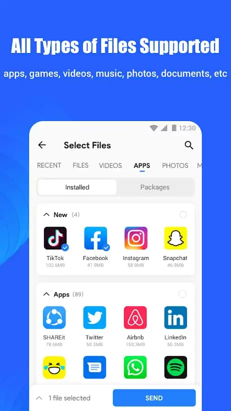 SHAREit - screenshot 2
