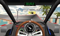 Extreme car driving. Racing in car with stunts. - screenshot 1