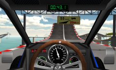 Extreme car driving. Racing in car with stunts. - screenshot 2