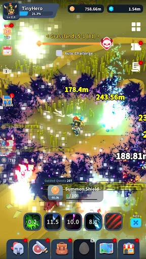 Tiny Hero Idle 1.3.2 APK + MOD [MenuDumb Enemy] - screenshot 6
