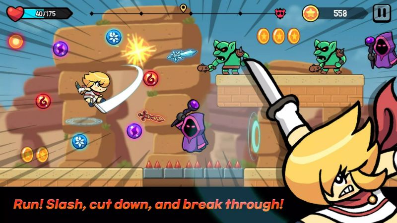 RUN SLASH RUN APK - screenshot 2