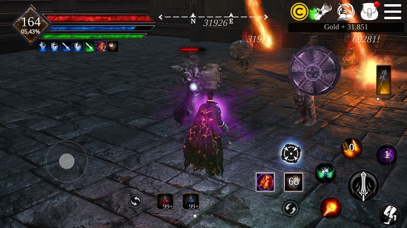 WR Legend Of Abyss RPG APK - screenshot 3
