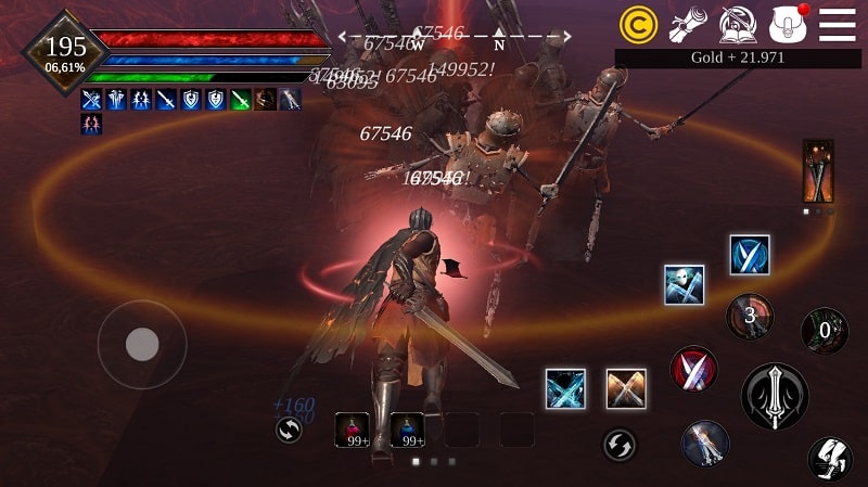 WR Legend Of Abyss RPG APK - screenshot 4