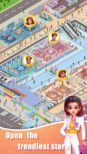 Idle Shopping Mall APK 1.3.2 (Latest) for Android - screenshot 1