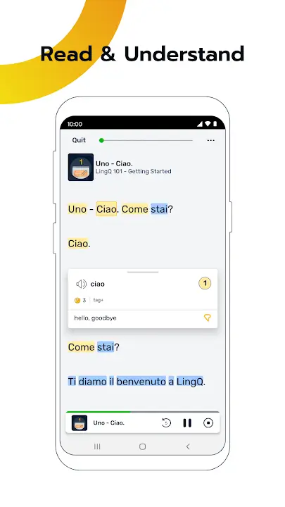 LingQ - screenshot 1