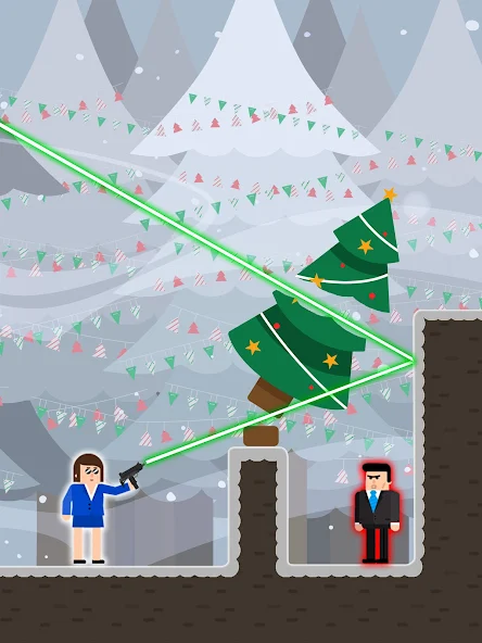 Mr Bullet - Spy Puzzles - screenshot 1