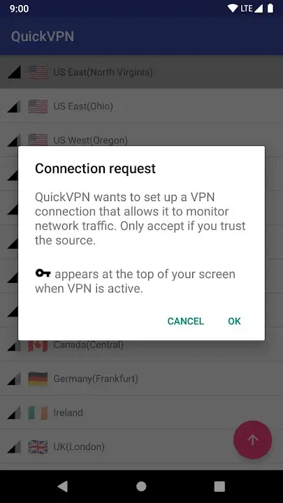 Quick VPN - screenshot 2