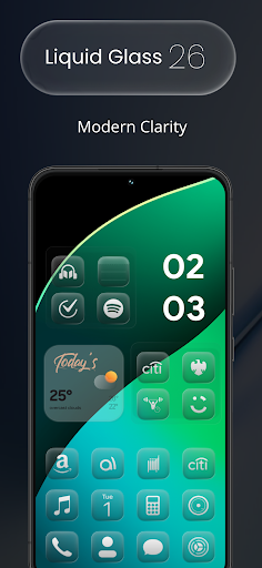 Liquid Glass 26 Icon Pack - screenshot 1