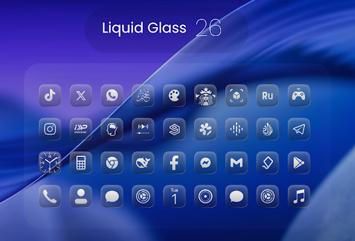 Liquid Glass 26 Icon Pack - screenshot 5