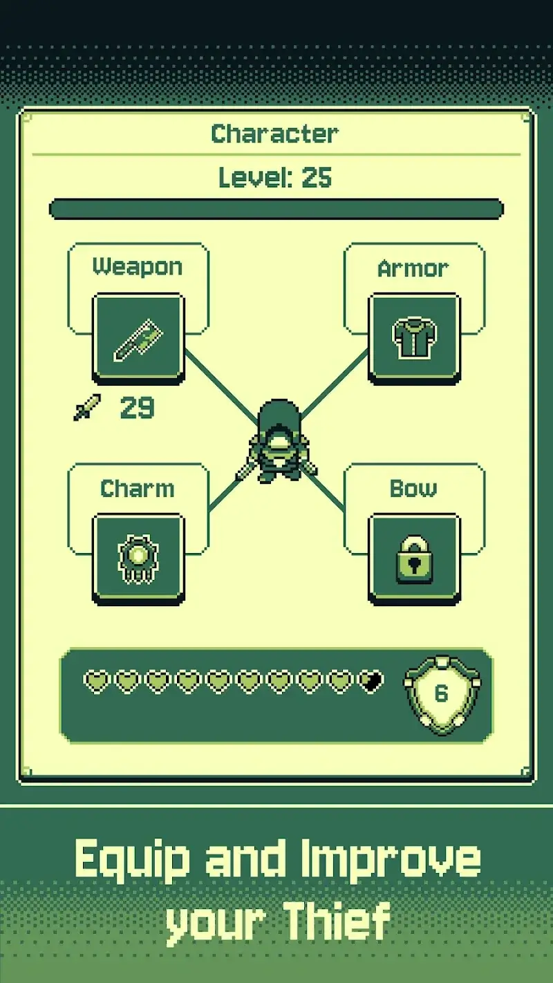 Idle Thief Village Retro RPG - screenshot 4