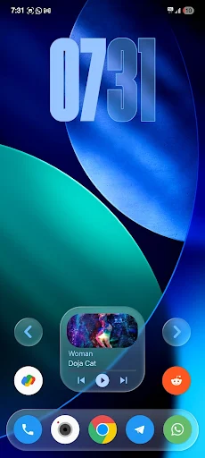 Liquid Glass for KLWP - screenshot 1