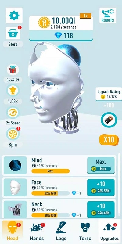 Idle Robots APK - screenshot 1