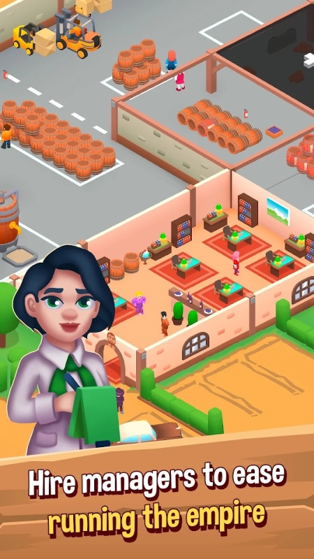 Wine Factory Idle Tycoon Game APK - screenshot 1