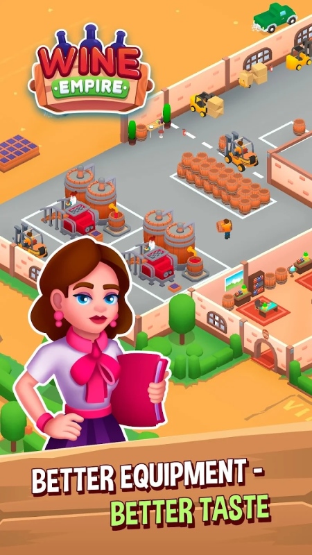 Wine Factory Idle Tycoon Game APK - screenshot 5