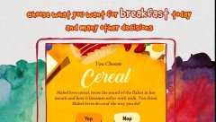 Breakfast with a Dragon Story tale kids Book Game - screenshot 2