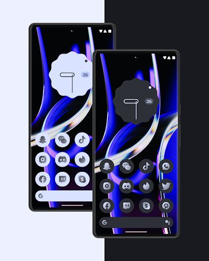 Saga Material You icons - screenshot 2
