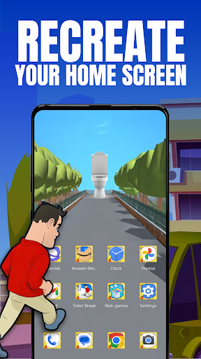 Toilet Break Launcher APK 2.6.0 (Latest) for Android - screenshot 1