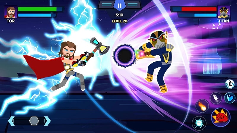 Super Stickman Fighting Battle APK - screenshot 3