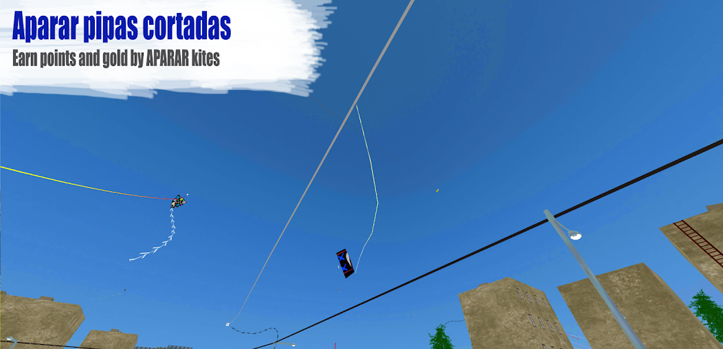 CS Diamantes Pipas: Kite Game - screenshot 2