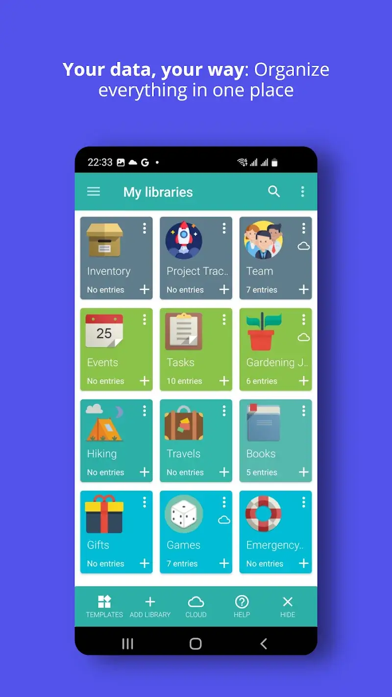 Memento Database - screenshot 1