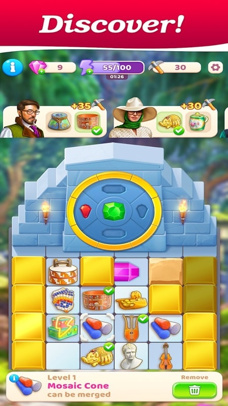 Merge Treasure Hunt APK - screenshot 2