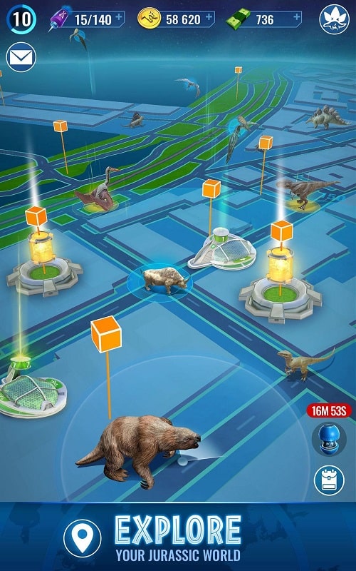 Jurassic World Alive - screenshot 1