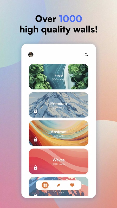 Lumina Wallpapers APK - screenshot 2