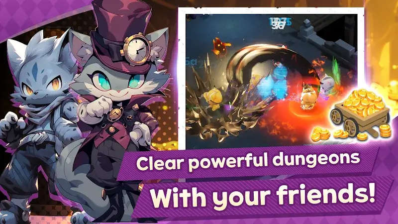 Tower Cat Battle Idle Cat RPG - screenshot 5