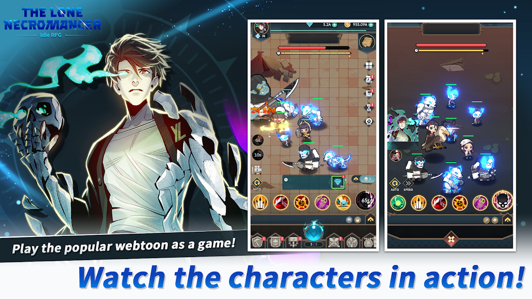 The Lone Necromancer: Idle RPG - screenshot 3