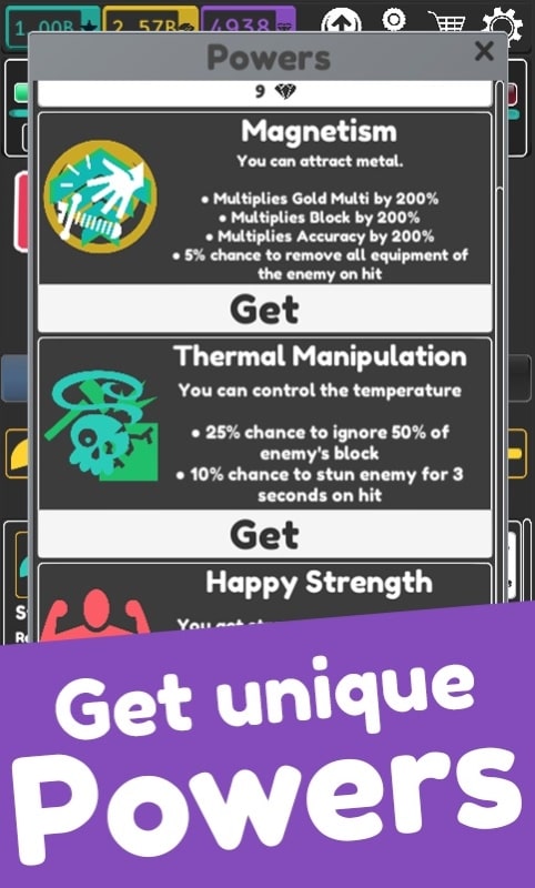 Idle Superpowers APK - screenshot 1