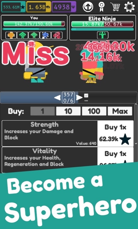 Idle Superpowers APK - screenshot 3