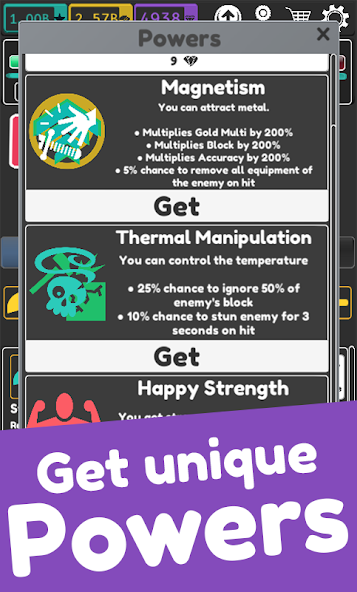 Idle Superpowers - screenshot 3