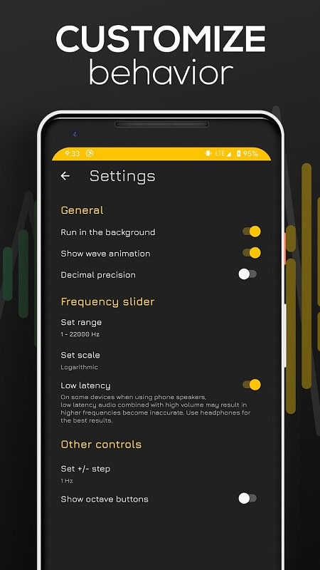 Frequency Sound Generator APK - screenshot 3