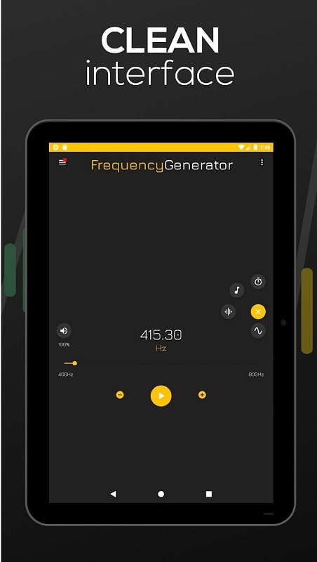 Frequency Sound Generator APK - screenshot 4