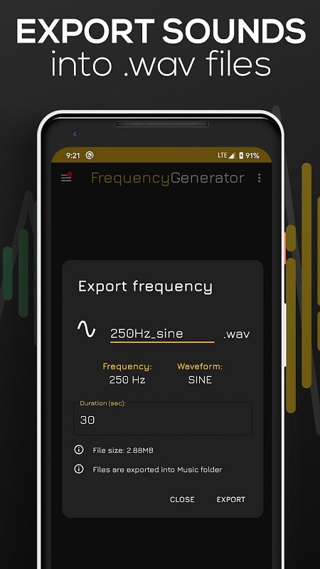 Frequency Sound Generator APK - screenshot 5