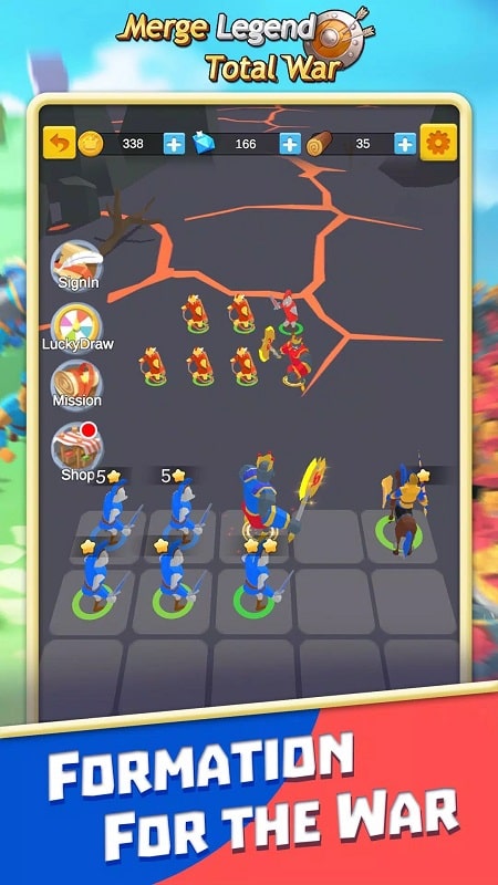 Merge Legend Total War APK - screenshot 3