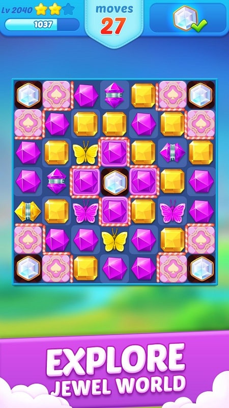 Jewel Crush – Match 3 Legend APK - screenshot 1