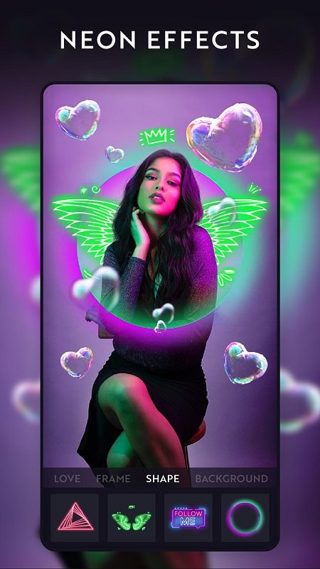 NeonArt Photo Editor APK - screenshot 2