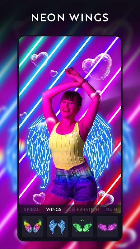 NeonArt Photo Editor APK - screenshot 3