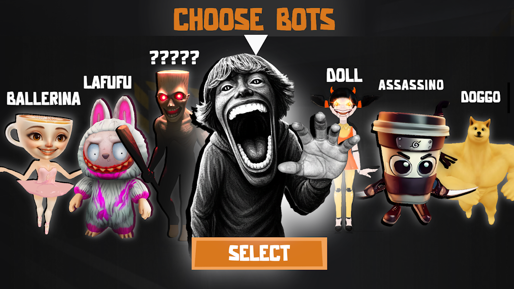 Nextbots: Obunga Chase Rooms - screenshot 1