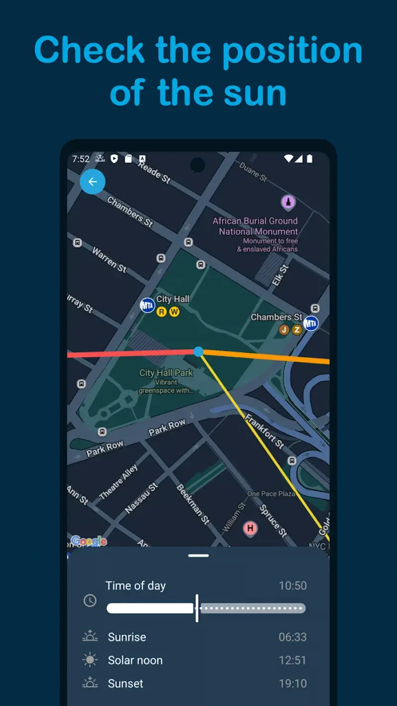 Sunrise and Sunset Times - screenshot 5