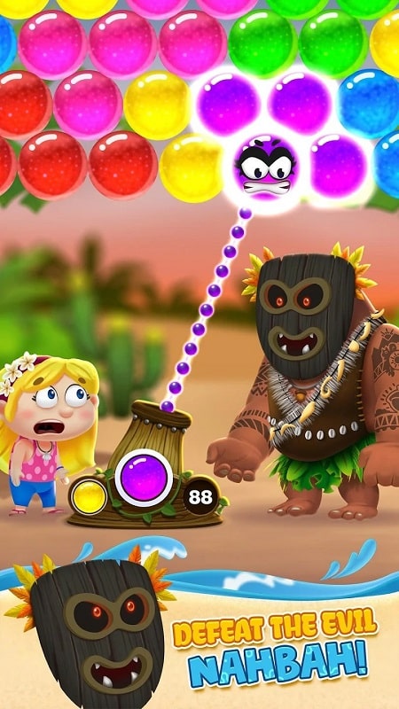 Bubble Shooter Beach Pop Game APK - screenshot 4