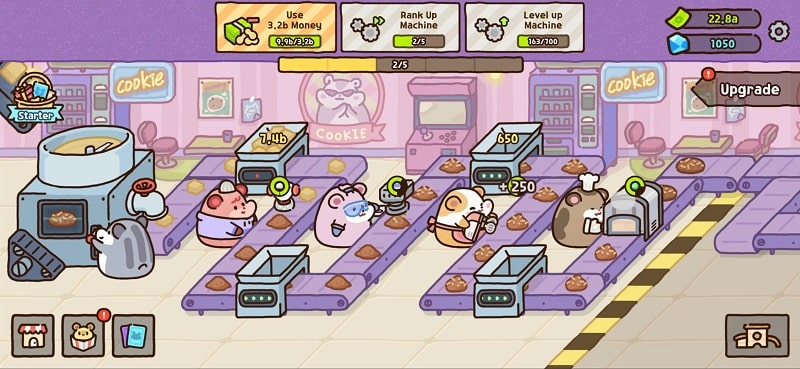 Hamster cookie Factory APK MOD APK icon
