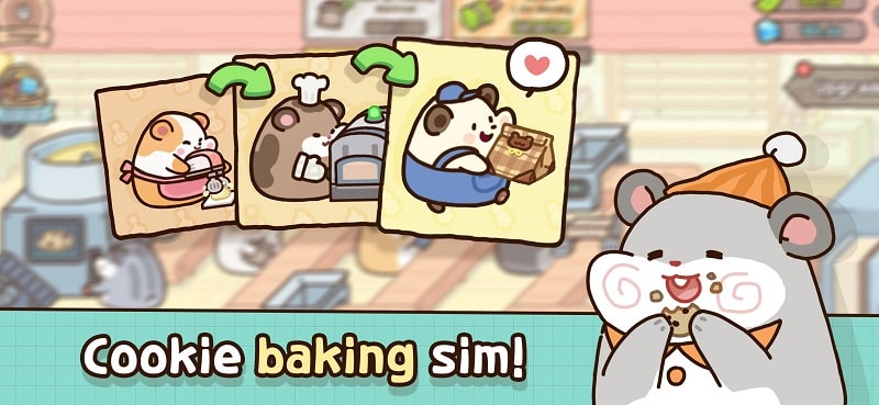 Hamster cookie Factory APK - screenshot 4