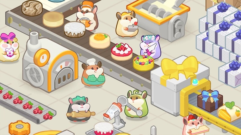 Hamster cake factory APK - screenshot 1
