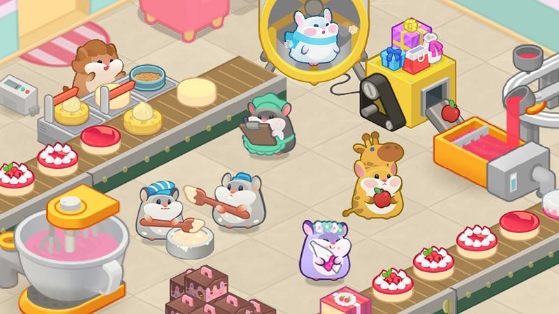 Hamster cake factory APK - screenshot 3